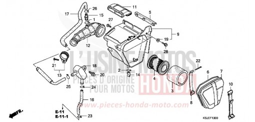 FILTRE A AIR CRF100F9 de 2009